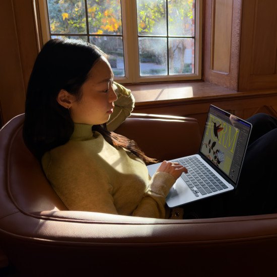 Apple MacBook Air Apple M M5 Ordinateur portable 34,5 cm (13.6") 16 Go 1 To SSD Wi-Fi 7 (802.11be) macOS Tahoe Bleu