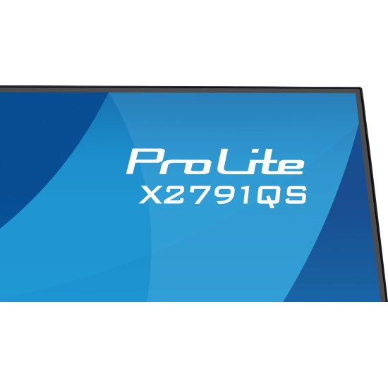 iiyama ProLite X2791QS-B1 écran PC 68,6 cm (27") 2560 x 1440 pixels Quad HD LED Noir