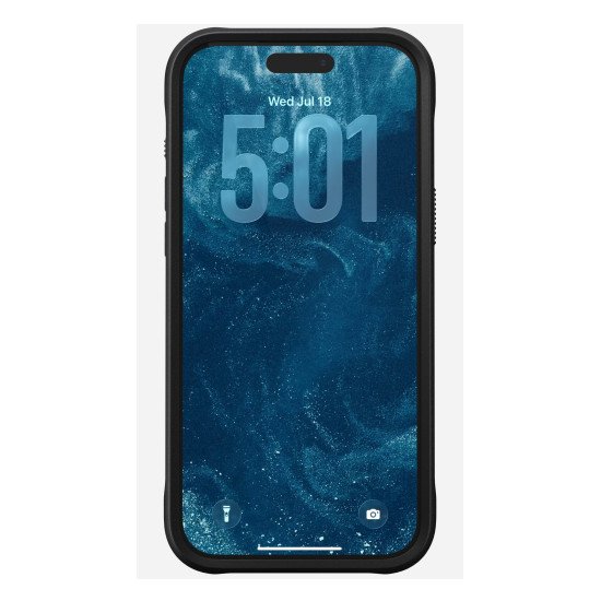 Nomad Rugged Leather Case coque de protection pour téléphones portables 17,5 cm (6.9") Housse Noir