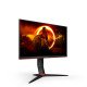 AOC G2 Q24G2A/BK écran PC 60,5 cm (23.8") 2560 x 1440 pixels Noir, Rouge