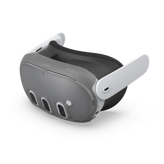 Urban Armor Gear UAG Quest 3 Plyo Ash Étui Translucide, Gris Polycarbonate (PC)