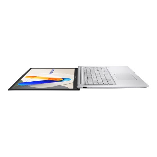 ASUS Vivobook 17 X1704VA-AU808W Intel Core 5 120U Ordinateur portable 43,9 cm (17.3") Full HD 16 Go DDR4-SDRAM 512 Go SSD Wi-Fi 6 (802.11ax) Windows 11 Home Allemand Argent