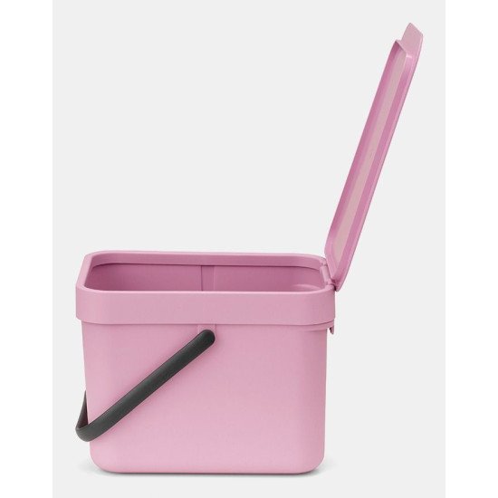 Brabantia Sort & Go 6 L Rectangulaire Plastique recyclé Rose