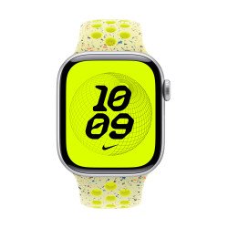 Apple MGA94ZM/A accessoire intelligent à porter sur soi Bande Jaune Aluminium, Fluoroélastomère