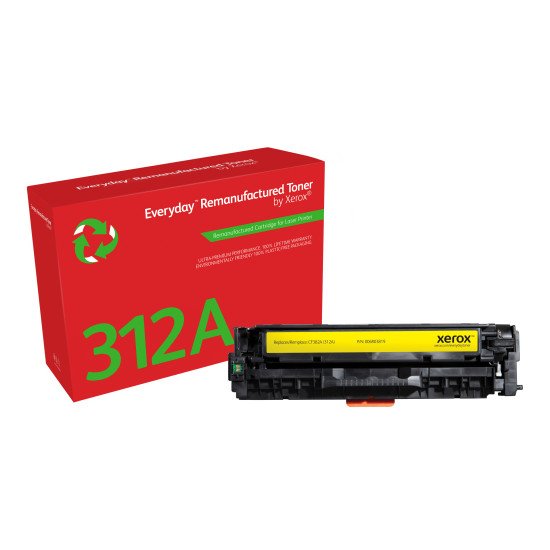 Everyday Toner Jaune compatible avec HP 312A (CF382A)