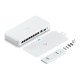 Ubiquiti UniFi Flex 2.5G PoE Géré L2 2.5G Ethernet (100/1000/2500) Connexion Ethernet POE Montage sur le bureau ou sur le mur Blanc Ubiquiti UniFi Flex 2.5G PoE Géré L2 2.5G Ethernet (100/1000/2500) Connexion Ethernet POE Montage sur le bureau ou sur le mur Blanc