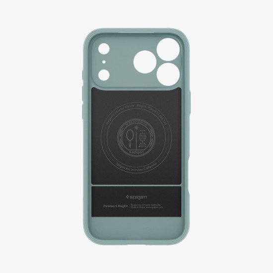 Spigen Parallax S (MagFit) coque de protection pour téléphones portables 17,5 cm (6.9") Housse Vert