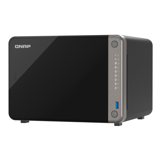 QNAP TS-AI642-8G serveur de stockage NAS Tower ARM Cortex-A76 8 Go Noir QNAP TS-AI642-8G serveur de stockage NAS Tower ARM Cortex-A76 8 Go Noir