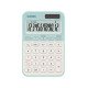 Casio MS-20YC calculatrice Bureau Calculatrice basique Vert clair