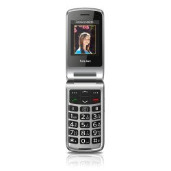 Beafon SL645plus LTE 7,11 cm (2.8") 120 g Noir, Argent Appareil-photo de téléphone