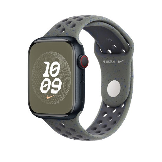 Apple MUVD3ZM/A accessoire intelligent à porter sur soi Bande Kaki Aluminium, Fluoroélastomère Apple MUVD3ZM/A accessoire intelligent à porter sur soi Bande Kaki Aluminium, Fluoroélastomère