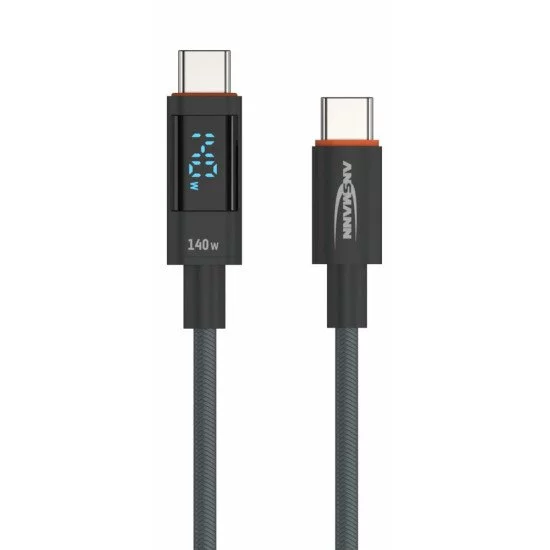 Ansmann 1700-0176 câble USB USB 2.0 1,2 m USB C Anthracite Ansmann 1700-0176 câble USB USB 2.0 1,2 m USB C Anthracite