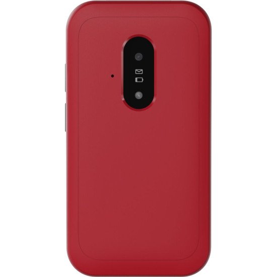 Doro Leva E22 7,11 cm (2.8") 127,8 g Rouge, Blanc Téléphone numérique