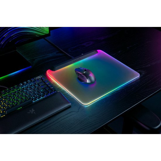Razer Firefly V2 Pro Tapis de souris de jeu Noir Razer Firefly V2 Pro Tapis de souris de jeu Noir