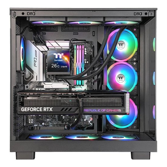 Thermaltake MAGFloe 420 Ultra ARGB Processeur Refroidisseur de liquide tout-en-un 14 cm Noir 1 pièce(s) Thermaltake MAGFloe 420 Ultra ARGB Processeur Refroidisseur de liquide tout-en-un 14 cm Noir 1 pièce(s)