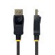 StarTech.com Câble Adaptateur DisplayPort vers HDMI de 1m avec Connecteurs à Verrouillage, 4K 60Hz, HDR, Convertisseur Vidéo DP vers HDMI Unidirectionnel, DP Desktop vers Moniteur HDMI
