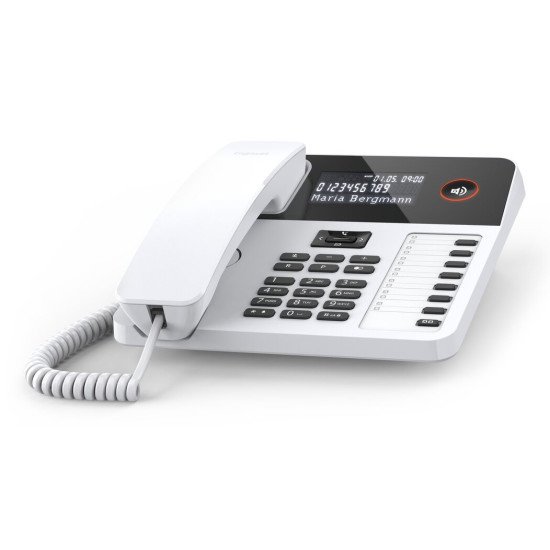 Gigaset DESK 600 Téléphone analogique Identification de l'appelant Blanc Gigaset DESK 600 Téléphone analogique Identification de l'appelant Blanc