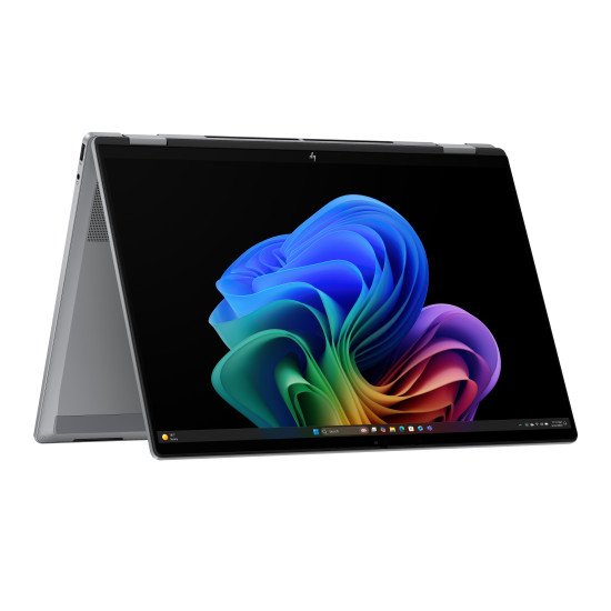 HP OmniBook X FlipNGAI 16-ar0771nb Copilot+ PC AMD Ryzen AI 7 350 Hybride (2-en-1) 40,6 cm (16") Écran tactile 2K 16 Go LPDDR5x-SDRAM 1 To SSD Wi-Fi 6E (802.11ax) Windows 11 Home Argent