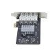 StarTech.com Carte Réseau GbE SFP à 4 Ports, PCIe 2.0 x2 (Compatible x4, x8, x16), Contrôleur Intel I350-AM4 4x 1GbE, 1000BASE Cuivre/Fibre Optique, Carte Réseau Gigabit Ethernet à 4 Ports pour Bureau/Serveur - Windows & Linux