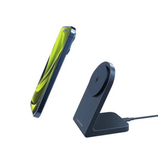 Mobile Origin MO-MWCH-PW15 chargeur d'appareils mobiles Smartphone Noir USB Recharge sans fil Charge rapide Intérieure