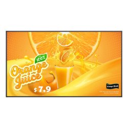 LG 43UH5Q Écran plat de signalisation numérique 109,2 cm (43") LCD Wifi 500 cd/m² 4K Ultra HD Noir WebOS 24/7