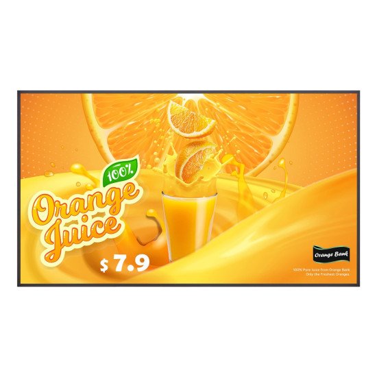 LG 43UH5Q Écran plat de signalisation numérique 109,2 cm (43") LCD Wifi 500 cd/m² 4K Ultra HD Noir WebOS 24/7