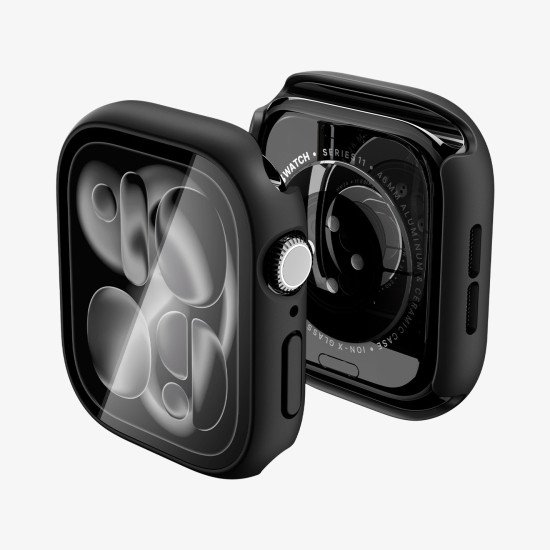 Spigen Thin Fit 360 Étui Noir Polycarbonate (PC)