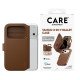PanzerGlass CARE™ by ® Tango 2-in-1 Wallet Case Brown w. MagSafe iPhone 2026 Pro | 17 Pro coque de protection pour téléphones portables Housse Transparent