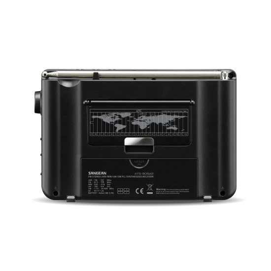 Sangean ATS-909 X2 grafiet Portable Numérique Graphite Sangean ATS-909 X2 grafiet Portable Numérique Graphite