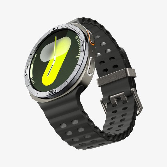 Spigen Bezel Tune Étui Argent Aluminium, Acier inoxydable