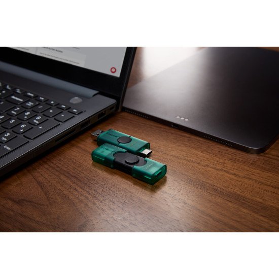Kingston Technology DataTraveler 128 Go USB-A + USB-C 3.2 Gen 1 DuoG2 Kingston Technology DataTraveler 128 Go USB-A + USB-C 3.2 Gen 1 DuoG2