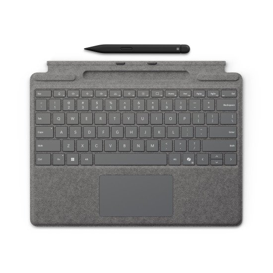 Microsoft Surface Pro Keyboard + Slim Pen QWERTY Microsoft Cover port Platine
