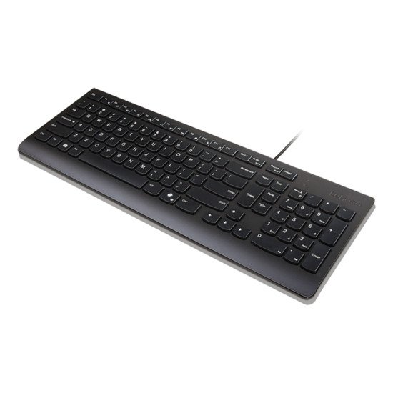 Lenovo 4Y41R64653 clavier maison/bureau USB Belge, Anglais Noir Lenovo 4Y41R64653 clavier maison/bureau USB Belge, Anglais Noir
