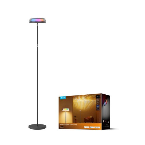 Govee Uplighter Floor Lamp Éclairage de plancher intelligent Wi-Fi/Bluetooth