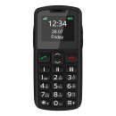 Beafon SL230 4,5 cm (1.77") 90 g Noir Téléphone pour seniors