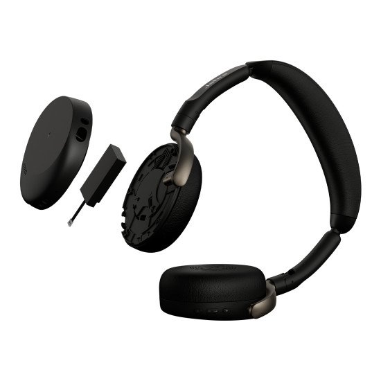 Jabra Evolve3 65 Flex Casque Sans fil Arceau Bureau/Centre d'appels USB Type-A Bluetooth Noir