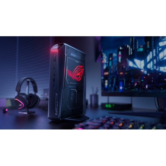 ASUS ROG NUC RNUC15JNK9X28AA2 Intel Core Ultra 9 32 Go DDR5-SDRAM 2 To SSD NVIDIA GeForce RTX 5080 Windows 11 Home USFF Mini PC Noir ASUS ROG NUC RNUC15JNK9X28AA2 Intel Core Ultra 9 32 Go DDR5-SDRAM 2 To SSD NVIDIA GeForce RTX 5080 Windows 11 Home USFF Mini PC Noir