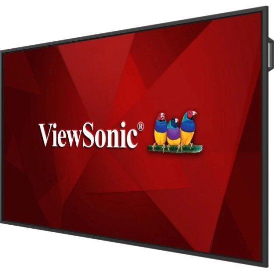 Viewsonic CDE75G3-1C Écran d'affichage dynamique Écran plat de signalisation numérique 190,5 cm (75") LCD 500 cd/m² 4K Ultra HD Noir 24/7