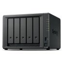Synology DiskStation DS1525+ serveur de stockage NAS Ryzen Embedded V1500B 8 Go DDR4 0 To Noir
