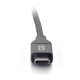 C2G 0,9 M CÂBLE USB-C VERS USB-C 2.0 MÂLE VERS MÂLE (5 A)