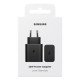 Samsung EP-T6010NBEGWW chargeur d'appareils mobiles Ordinateur portable, Smartphone, Tablette Noir Secteur Charge rapide Intérieure