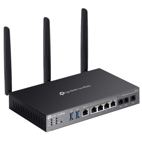 TP-Link Omada DR3220v-4G routeur sans fil Gigabit Ethernet Bi-bande (2,4 GHz / 5 GHz) Noir