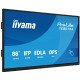 iiyama TE8613A-B2AG Écran d'affichage dynamique Écran plat interactif 2,17 m (85.6") Wifi 500 cd/m² 4K Ultra HD Noir Écran tactile Intégré dans le processeur Android 24/7