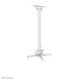 Neomounts CL25-550WH1 Support de plafond pour vidéoprojecteur - h74.5-114.5 cm - installation facile - orientable