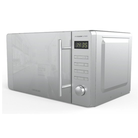 Cecotec Proclean 5120 Flatbed Mirror Gris Micro-ondes grill Comptoir 20 L 700 W