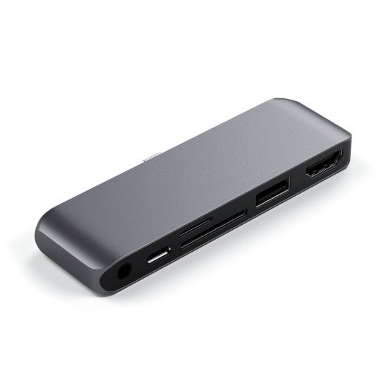 Satechi ST-MPHSDM station d'accueil Avec fil USB 3.2 Gen 2 (3.1 Gen 2) Type-C Noir Satechi ST-MPHSDM station d'accueil Avec fil USB 3.2 Gen 2 (3.1 Gen 2) Type-C Noir
