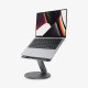 Spigen LD204H Support pour ordinateur portable et tablette Gris 39,6 cm (15.6") Spigen LD204H Support pour ordinateur portable et tablette Gris 39,6 cm (15.6")