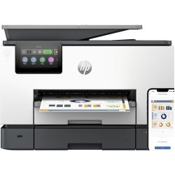 HP OfficeJet Pro Imprimante Tout-en-un 9130b, Couleur, Imprimante pour Petites/moyennes entreprises, Impression, copie, scan, fax, Sans fil; imprimer depuis un téléphone ou une tablette; chargeur automatique de documents; impression recto-verso; numérisat HP OfficeJet Pro Imprimante Tout-en-un 9130b, Couleur, Imprimante pour Petites/moyennes entreprises, Impression, copie, scan, fax, Sans fil; imprimer depuis un téléphone ou une tablette; chargeur automatique de documents; impression recto-verso; numérisat