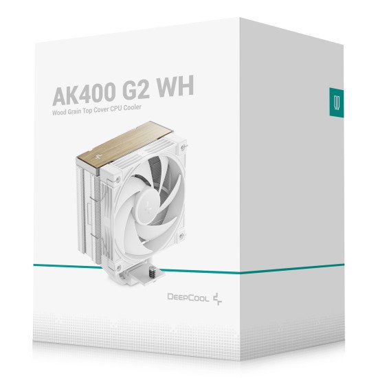 DeepCool AK400 G2 WH Processeur Refroidisseur d'air 12 cm Blanc 1 pièce(s)