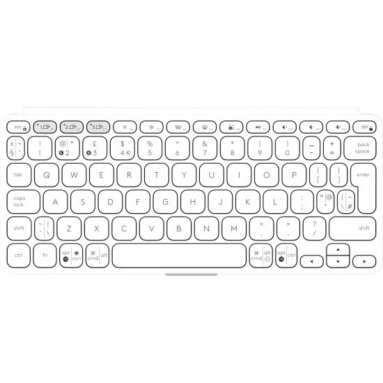 Logitech 920-012985 clavier Universel Bluetooth QWERTY US International Blanc Logitech 920-012985 clavier Universel Bluetooth QWERTY US International Blanc